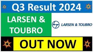 LARSEN AND TOUBRO Q3 results 2024  LT results today  LARSEN AND TOUBRO Share News  LT Share [upl. by Lory819]