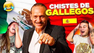 🇪🇸 GALLEGOS REACCIONAN a CHISTES de GALLEGOS de TEO GONZÁLEZ 🇲🇽😂 mueren de risa [upl. by Ettenotna]