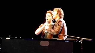 Josh Groban and Josh Page singing The Prayer at MSG 11142011 [upl. by Ahmad]