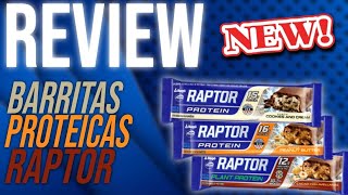 REVIEW Barritas proteicas RAPTOR š’Ŗš¸» [upl. by Eleira]