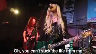 Orianthi New Song amp Rainbow in the Dark Ronnie James Dio amp Vivian Campbell cover live with lyrics [upl. by Norvan729]