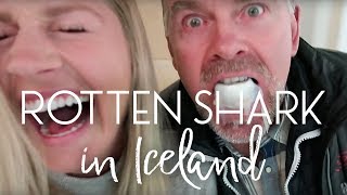 Eating Rotten Shark in Iceland WARNING GROSS [upl. by Casie]