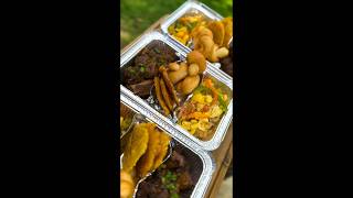 Brown Stew Chicken Fried Dumpling amp Plantain Ackee amp Saltfish [upl. by Niatirb]