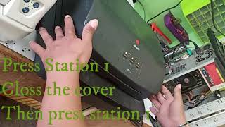 How to calibrate Olivetti PR2 Plus  Passbook Printer [upl. by Hsoj]