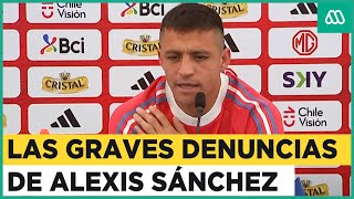 “Excremento en las duchas” Alexis Sánchez realiza fuertes críticas a gestión de la ANFP [upl. by Lessig]