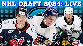 NHL DRAFT 2024 LIVE STREAM [upl. by Evod]