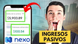 ¿Cómo ganar 100 USD al día con NEXO ¡INGRESOS PASIVOS en NEXO [upl. by Claudell57]