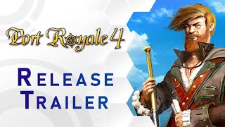 Port Royale 4  Release Trailer US [upl. by Esaele]