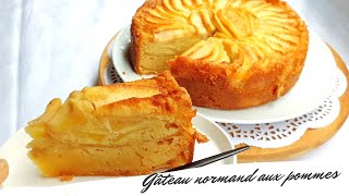 Gâteau Normand aux pommes facile et rapide [upl. by Haidej552]