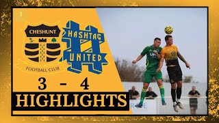 HIGHLIGHTS I Cheshunt FC vs Hashtag United I 21092024 [upl. by Averil825]