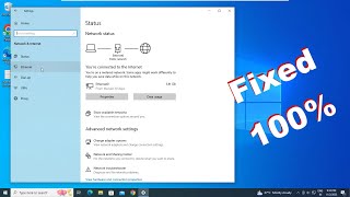 Fix No Internet Access But Ethernet Is Connected  LAN Wired Network [upl. by Novelia]