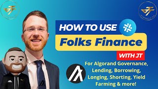 Algorand Governance  How To Use Folks Finance  Unlocking ALGO Governance Liquidity [upl. by Enellij209]