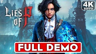 LIES OF P Gameplay Walkthrough Part 1 FULL DEMO 4K 60FPS PC ULTRA  No Commentary [upl. by Asin18]