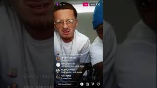 YampR slugga Tee on instagram live in prison “drops phone” [upl. by Niletak]