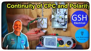 Continuity of CPC and Polarity of a 1 Way and a 2 Way and Intermediate Lighting Circuit R1  R2 [upl. by Pablo902]