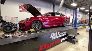 RR Racing  RR780 C38R Supercharged Lexus GSF Dyno [upl. by Madeline]