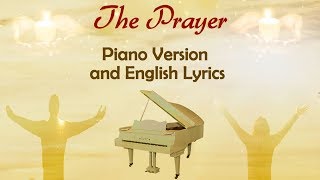 The Prayer Piano Instrumental and English Lyrics [upl. by Einaeg]