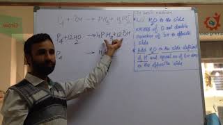 Balancing of disproportionation  REDOX reaction  redox reaction  class 11 [upl. by Eitac]