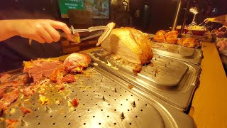 Sunday lunch Carvery review at Brewers Fayre Durham [upl. by Damara]