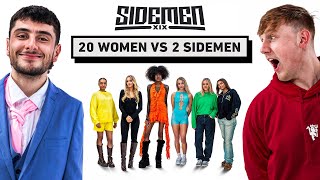 20 WOMEN VS 2 SIDEMEN ANGRY GINGE amp DANNY AARONS EDITION [upl. by Nehemiah389]