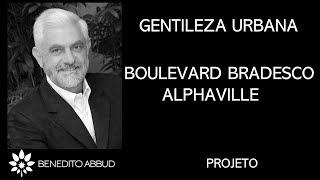 Gentileza urbana  Boulevard Bradesco Alphaville [upl. by Tom713]