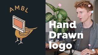 How To Create a Hand Drawn Logo Effect [upl. by Pine339]