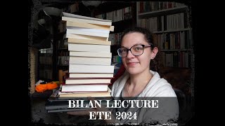 Un été de lectures  ☀  Bilan lecture été 2024 [upl. by Aspa922]