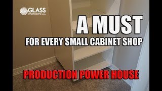 Small Closet Made On the ShopBot Tools CNC Router [upl. by Eimrots533]