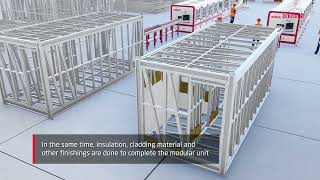 Arkitech  LGSCFS Modular Building Framing System [upl. by Buzzell]