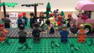 The Man Of Hope Terry Fox stop motion lego [upl. by Harley53]