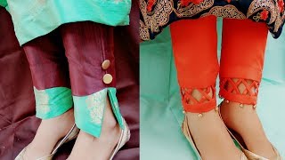 Two beautiful and trending plazzo pants bottom designs [upl. by Pevzner]