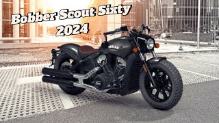 Bobber Scout sixty Heavy Engine 2024 [upl. by Ailee80]