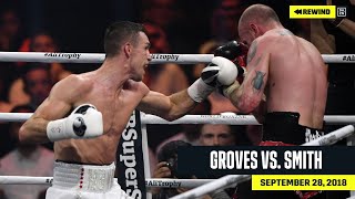 FULL FIGHT  George Groves vs Callum Smith DAZN REWIND [upl. by Matelda]