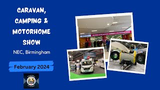 Caravan Camping amp Motorhome Show NEC Birmingham February 2024 [upl. by Aufa765]