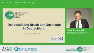 Geschichte quotDer zwiefache Bruch der Onkologie in Deutschlandquot Prof Voswinckel Krebskongress 2020 [upl. by Eisaj]