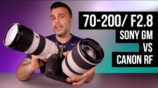 Canon RF 70200 f28 vs Sony GM 70200 f28 Review [upl. by Lebana649]