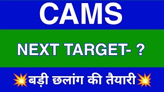 Cams Share Latest News  Cams Share news today  Cams Share price today  Cams Share Target [upl. by Sitra]