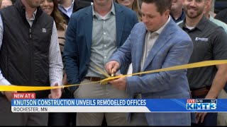 Knutson Construction unveils remodeled offices [upl. by Joaquin846]