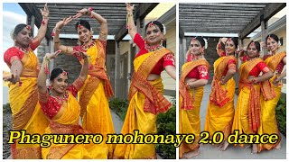 Phaguner o Mohonaye 20 dance by Rumela Lyons and group [upl. by Wilow135]