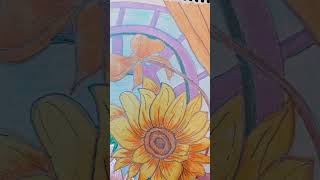 Pencere önünde sepetteki çiçekler 🌻💐🌿 flowers sunflower subscribe shortsyoutube keşfet [upl. by Jocko866]