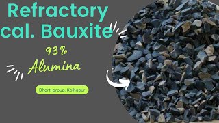 Refractory Grade Calcine Bauxite Process91 Alumina Cal Bauxite India [upl. by Avivah]