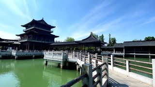 4k Take a walk on sunny days  China Suzhou Shihu Scenic Area 60Fps [upl. by Brine]