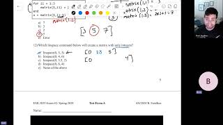 MATLAB  Exam 2 Practice Test Spring 2024 Full Test [upl. by Coad]