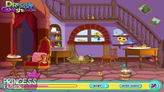 Princess Rapunzel Room Cleaning Game Girl  Friv4school Games [upl. by Yromem]