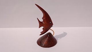 Wooden Fish Carving a Beautiful Art [upl. by Mayyahk]