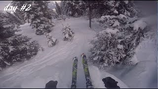 kaltenbach hochzillertal 2018  day 02  POWDER  skiarena [upl. by Engleman]