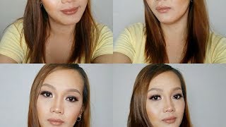 how to highlight and contour using RCMA cream foundation [upl. by Rehpatsirhc]