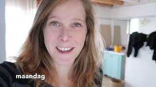 2017 VLOG 31 BABYKAMER BEHANGEN [upl. by Drews314]