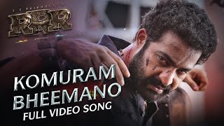 Full Video Komuram Bheemano Malayalam  RRR  NTR Ram Charan  Maragadhamani  SS Rajamouli [upl. by Ciredec905]