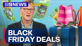 How to use Black Friday to save on essentials  9 News Australia [upl. by Everrs]